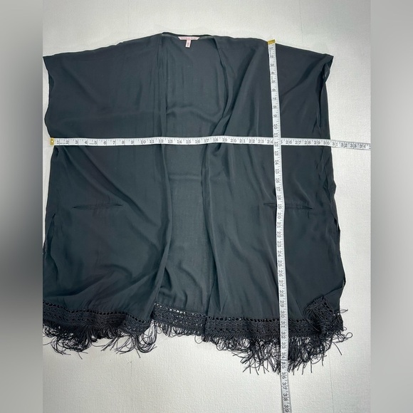 Victoria’s Secret fringe kimono open front cardigan size S - Picture 5 of 9
